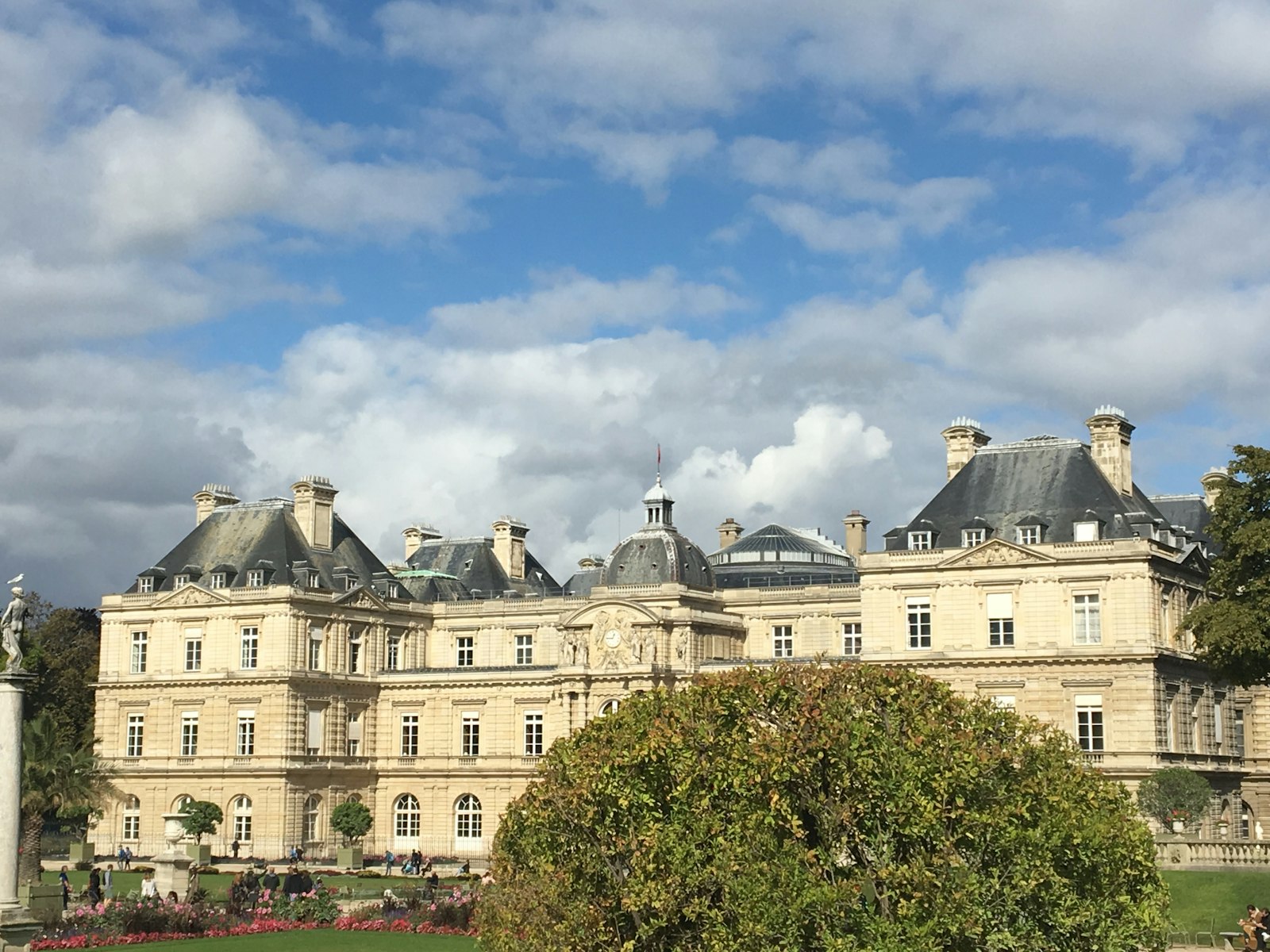 Le palais du Luxembourg, siège du Sénat
